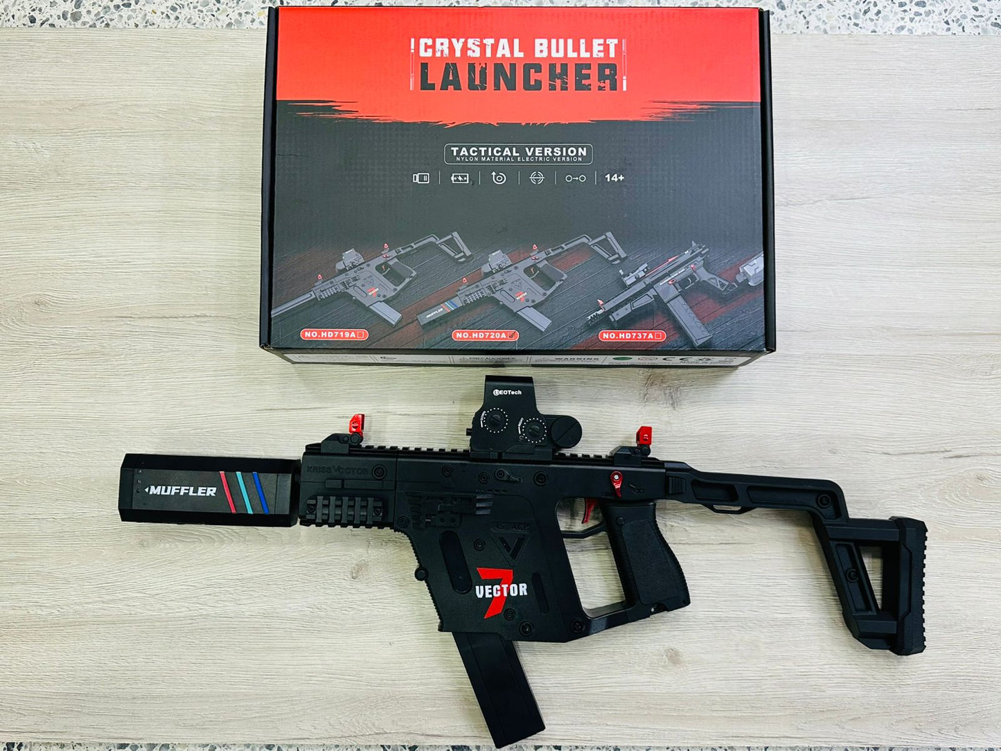Rifle de asalto de Hidrogel